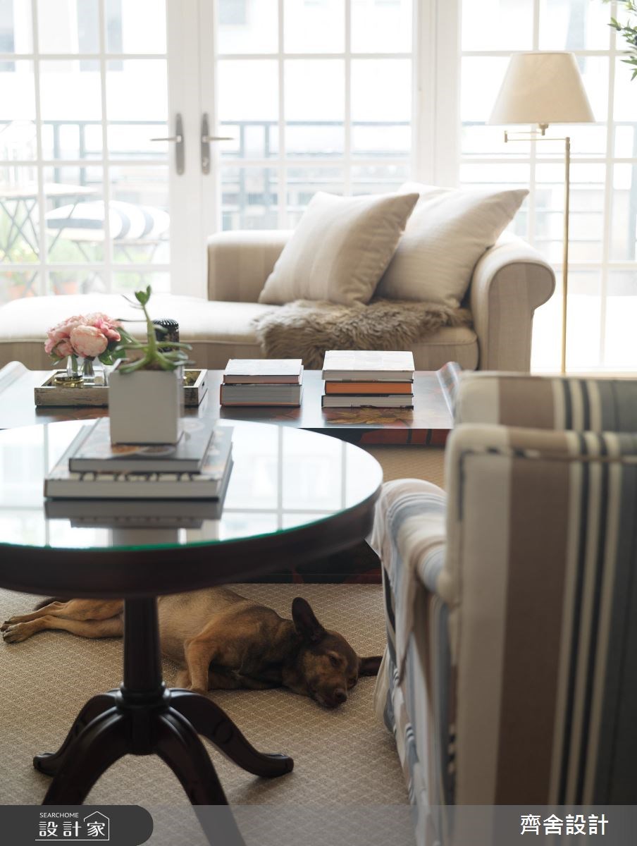 100坪中古屋(5~15年)＿美式風客廳案例圖片＿齊舍設計事務所＿齊舍_36之5