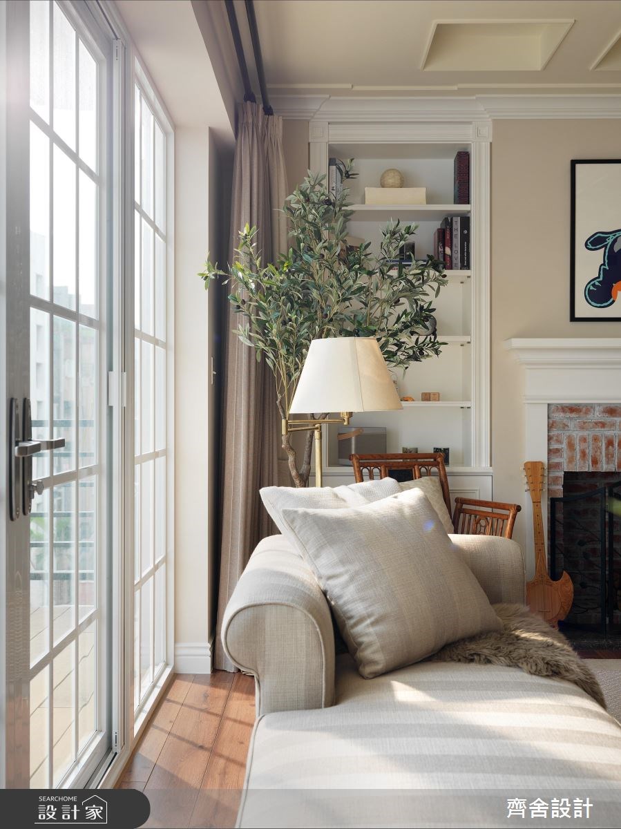 100坪中古屋(5~15年)＿美式風客廳案例圖片＿齊舍設計事務所＿齊舍_36之9