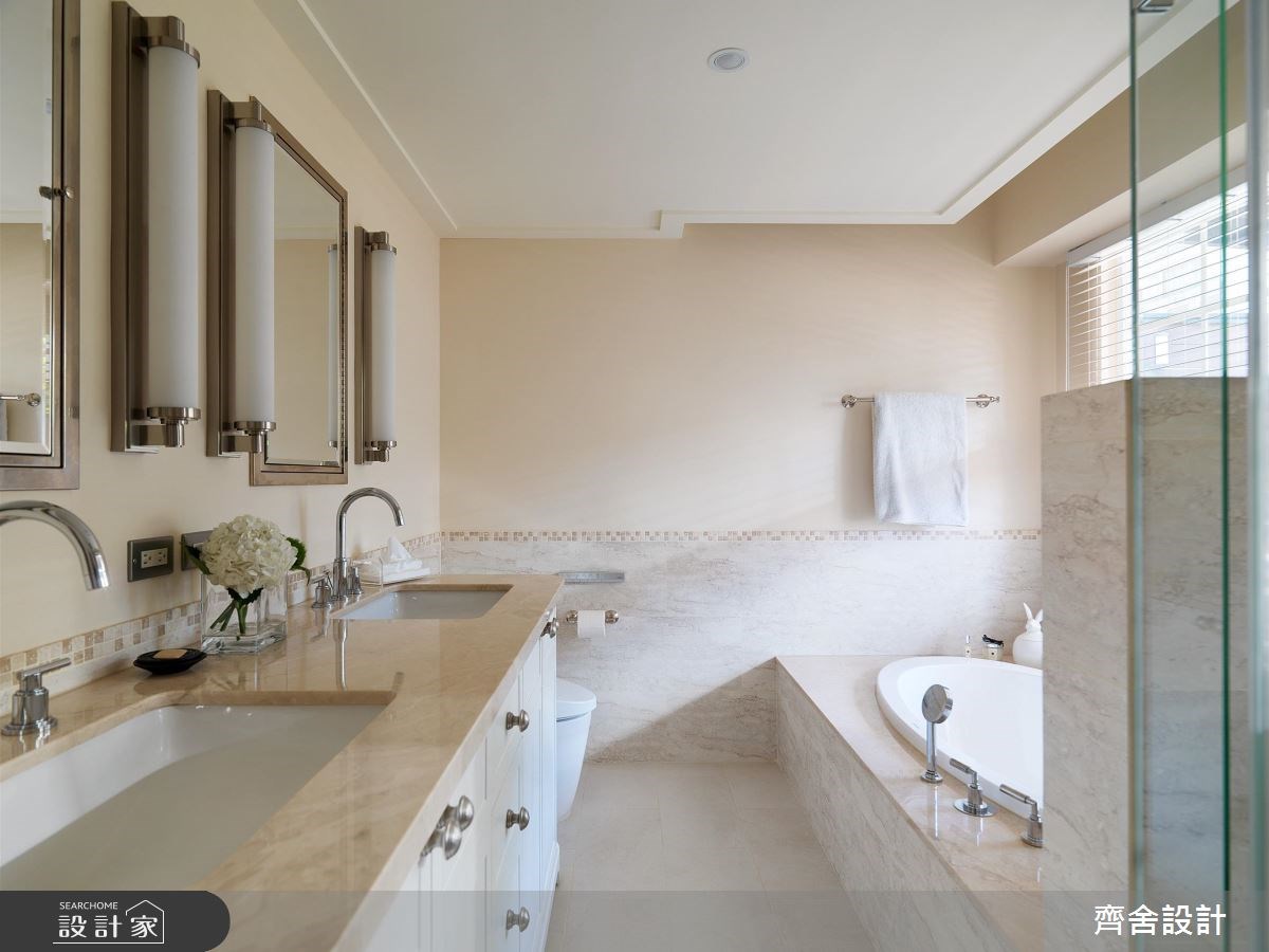100坪中古屋(5~15年)＿美式風浴室案例圖片＿齊舍設計事務所＿齊舍_36之30