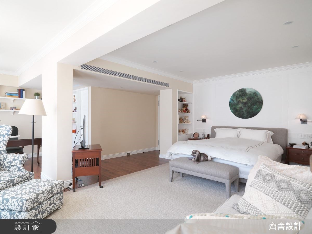 100坪中古屋(5~15年)＿美式風臥室案例圖片＿齊舍設計事務所＿齊舍_36之32