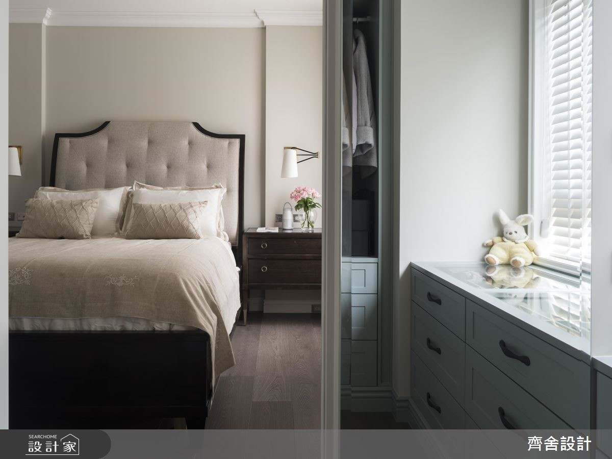 老屋(16~30年)＿美式風臥室案例圖片＿齊舍設計事務所＿齊舍_37之23