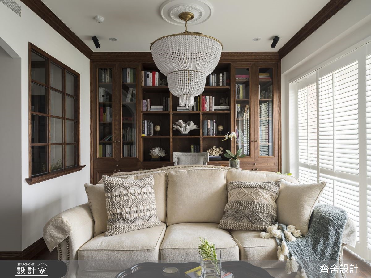 老屋(16~30年)＿美式風客廳案例圖片＿齊舍設計事務所＿齊舍_37之4