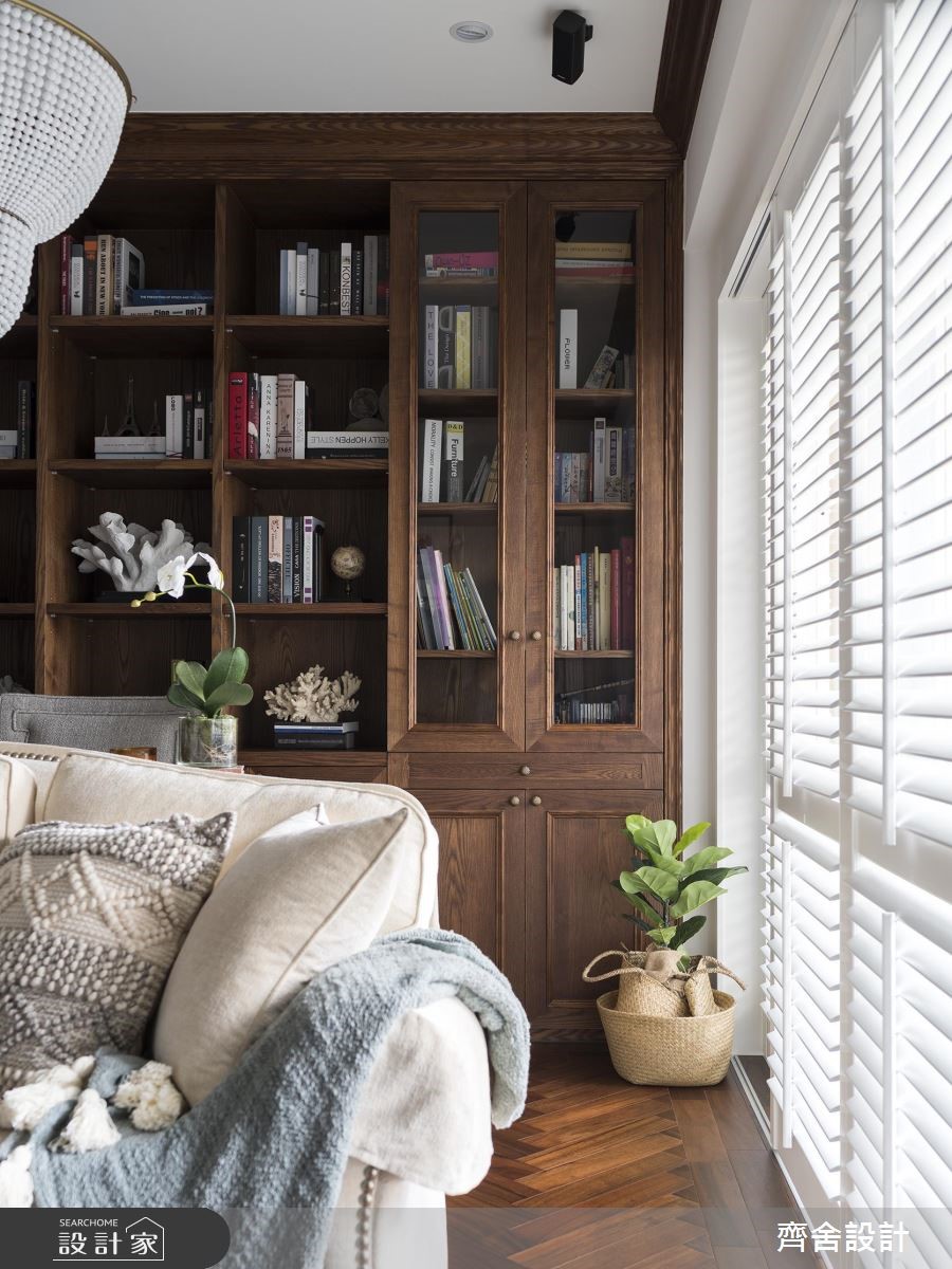 老屋(16~30年)＿美式風客廳案例圖片＿齊舍設計事務所＿齊舍_37之33