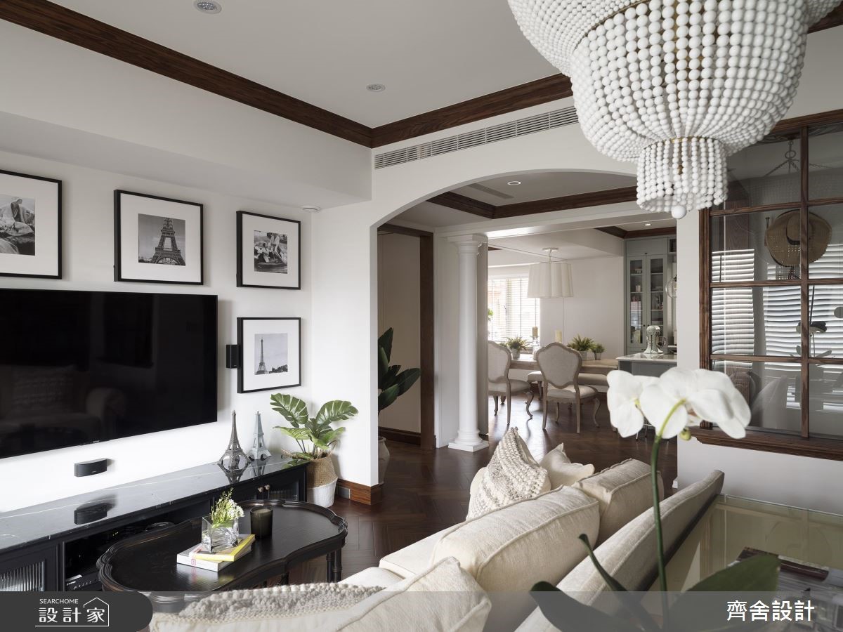老屋(16~30年)＿美式風客廳案例圖片＿齊舍設計事務所＿齊舍_37之7