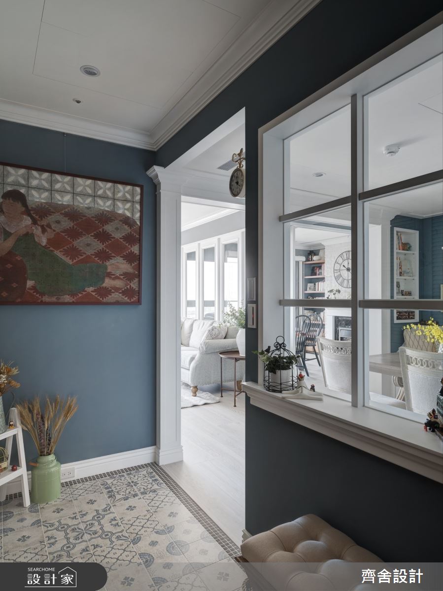 40坪新成屋(5年以下)＿美式風玄關案例圖片＿齊舍設計事務所＿齊舍_39之1
