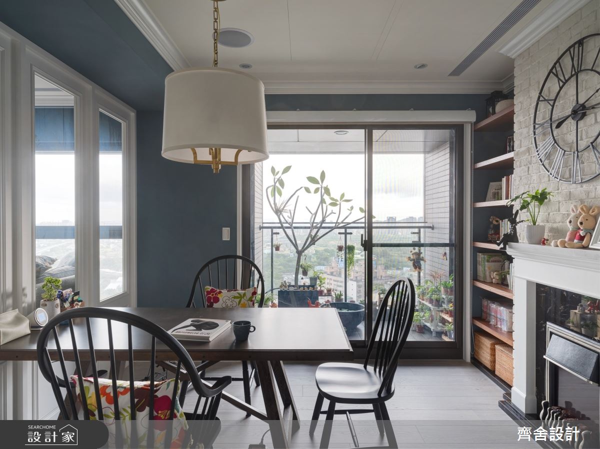 40坪新成屋(5年以下)＿美式風書房案例圖片＿齊舍設計事務所＿齊舍_39之15