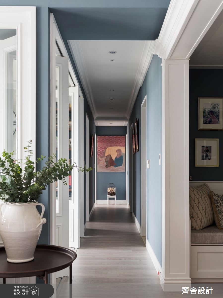 40坪新成屋(5年以下)＿美式風走廊案例圖片＿齊舍設計事務所＿齊舍_39之18
