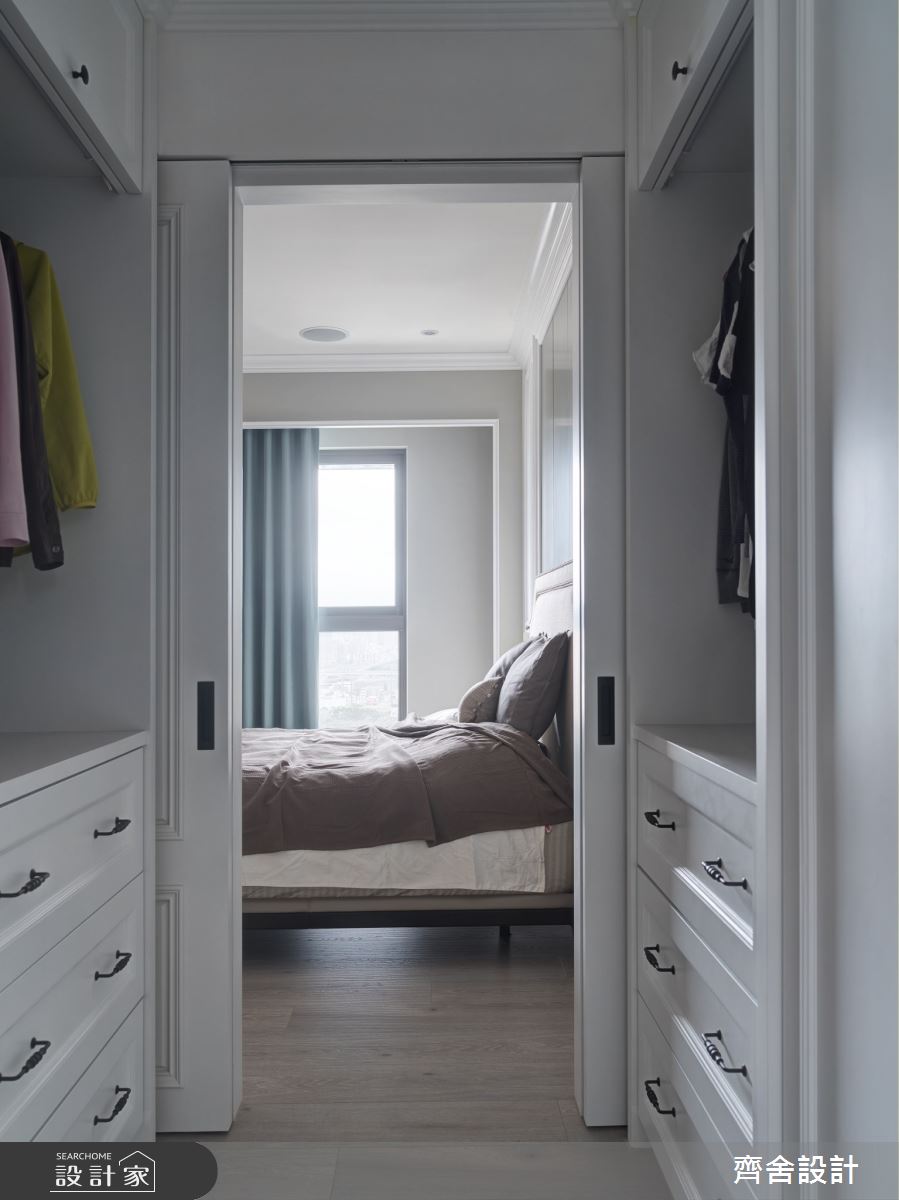 40坪新成屋(5年以下)＿美式風更衣間案例圖片＿齊舍設計事務所＿齊舍_39之23