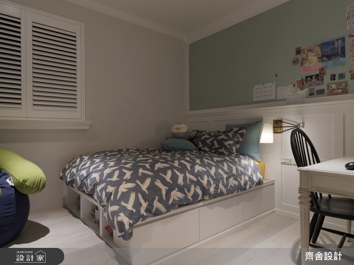 40坪新成屋(5年以下)＿美式風臥室案例圖片＿齊舍設計事務所＿齊舍_39之26