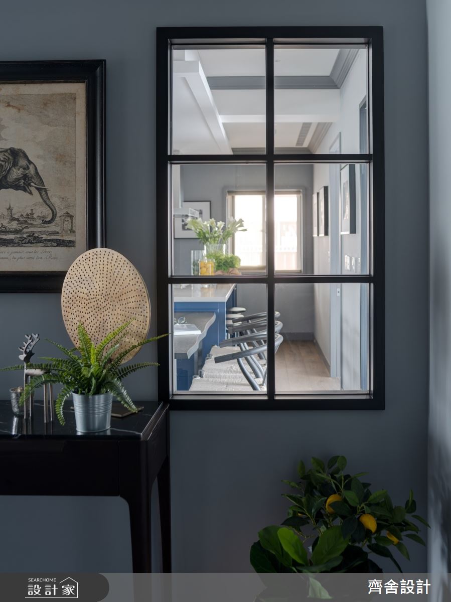 40坪新成屋(5年以下)＿混搭風玄關案例圖片＿齊舍設計事務所＿齊舍_40之2