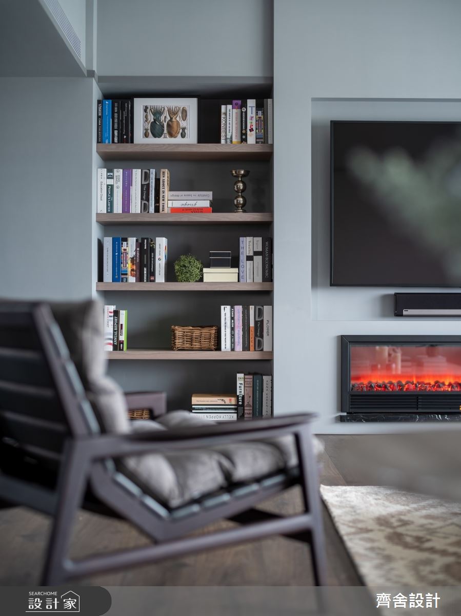 40坪新成屋(5年以下)＿混搭風客廳案例圖片＿齊舍設計事務所＿齊舍_40之6