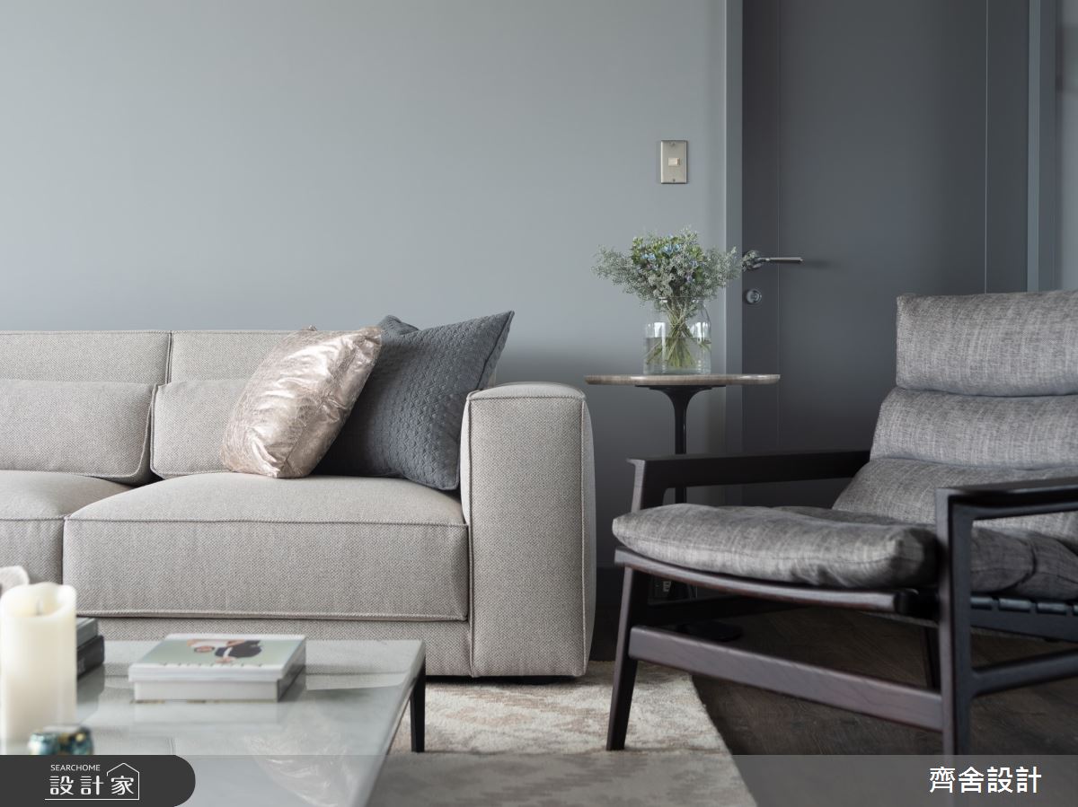 40坪新成屋(5年以下)＿混搭風客廳案例圖片＿齊舍設計事務所＿齊舍_40之8