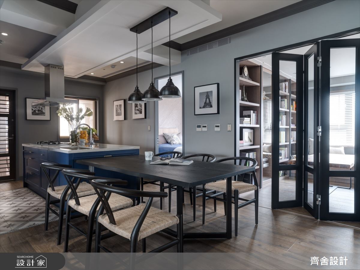 40坪新成屋(5年以下)＿混搭風餐廳案例圖片＿齊舍設計事務所＿齊舍_40之10