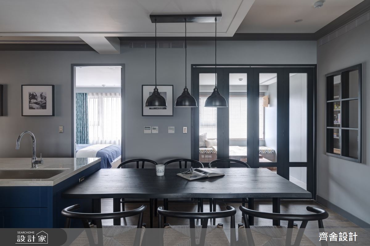 40坪新成屋(5年以下)＿混搭風餐廳案例圖片＿齊舍設計事務所＿齊舍_40之11