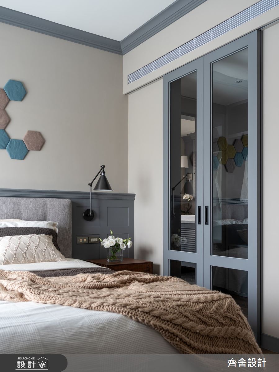 40坪新成屋(5年以下)＿混搭風臥室案例圖片＿齊舍設計事務所＿齊舍_40之20