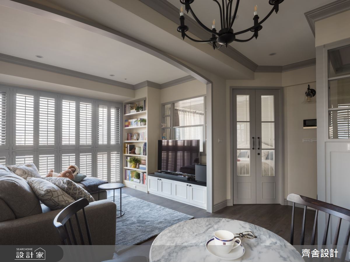 新成屋(5年以下)＿美式風客廳案例圖片＿齊舍設計事務所＿齊舍_41之5