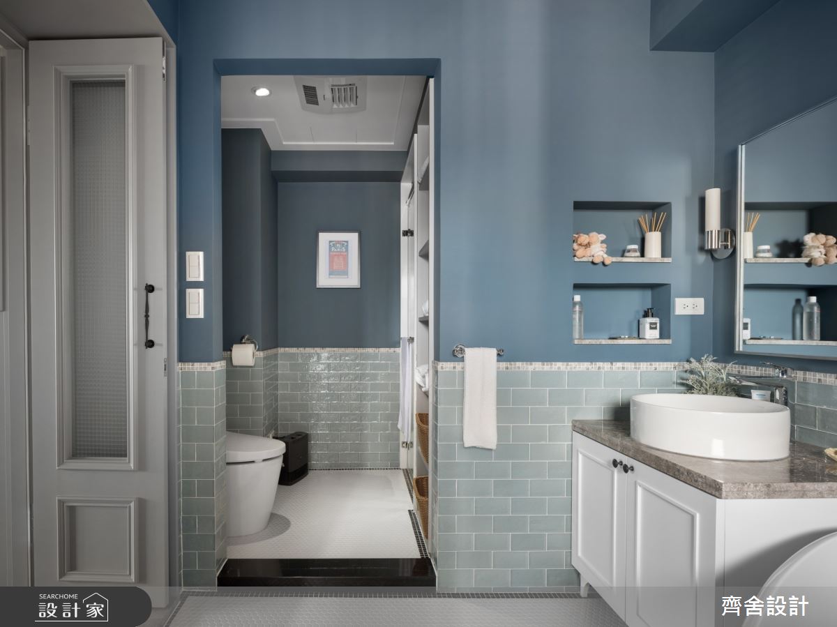 新成屋(5年以下)＿美式風浴室案例圖片＿齊舍設計事務所＿齊舍_41之21