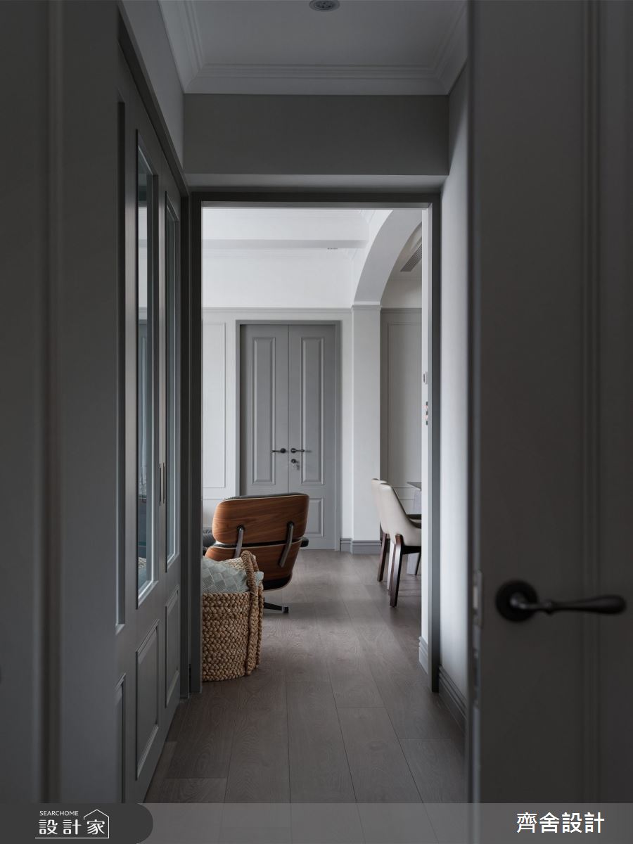 40坪新成屋(5年以下)＿美式風走廊案例圖片＿齊舍設計事務所＿齊舍_38之19