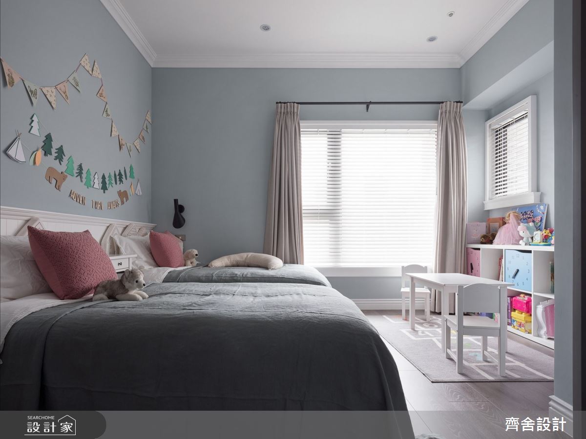 40坪新成屋(5年以下)＿美式風兒童房兒童房案例圖片＿齊舍設計事務所＿齊舍_38之28