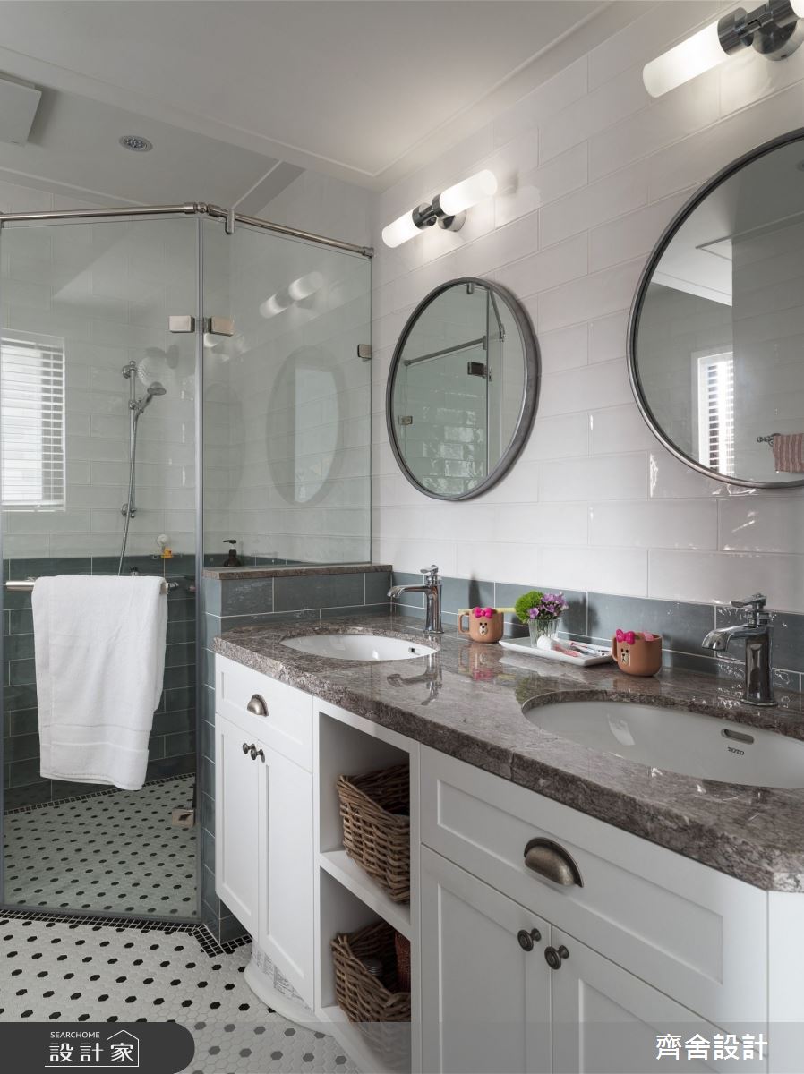 40坪新成屋(5年以下)＿美式風浴室案例圖片＿齊舍設計事務所＿齊舍_38之31
