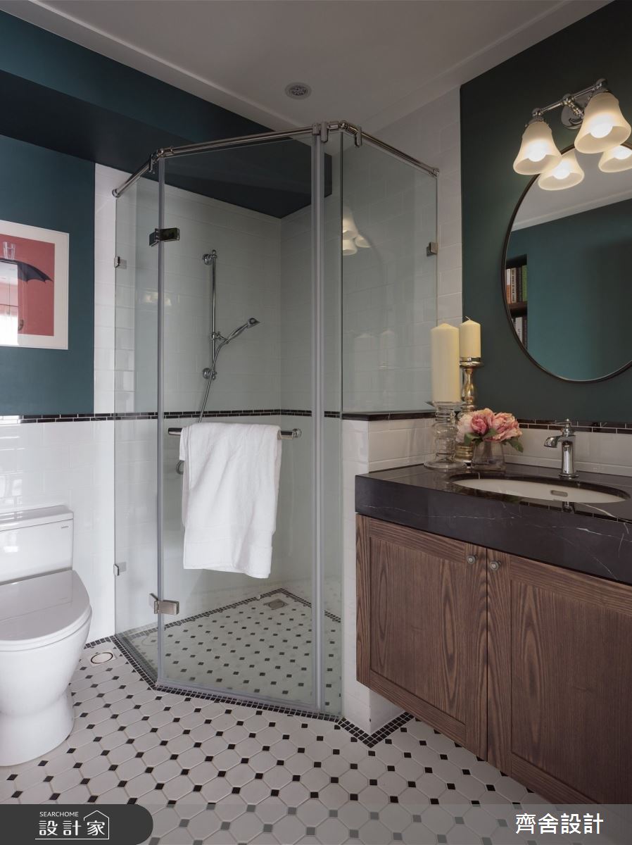 40坪新成屋(5年以下)＿美式風浴室案例圖片＿齊舍設計事務所＿齊舍_38之32
