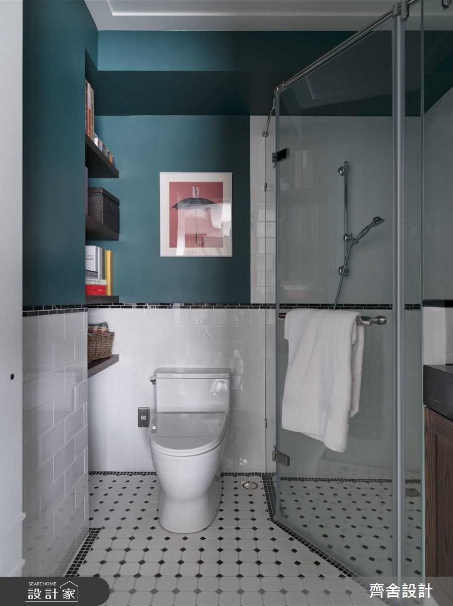 40坪新成屋(5年以下)＿美式風浴室案例圖片＿齊舍設計事務所＿齊舍_38之33