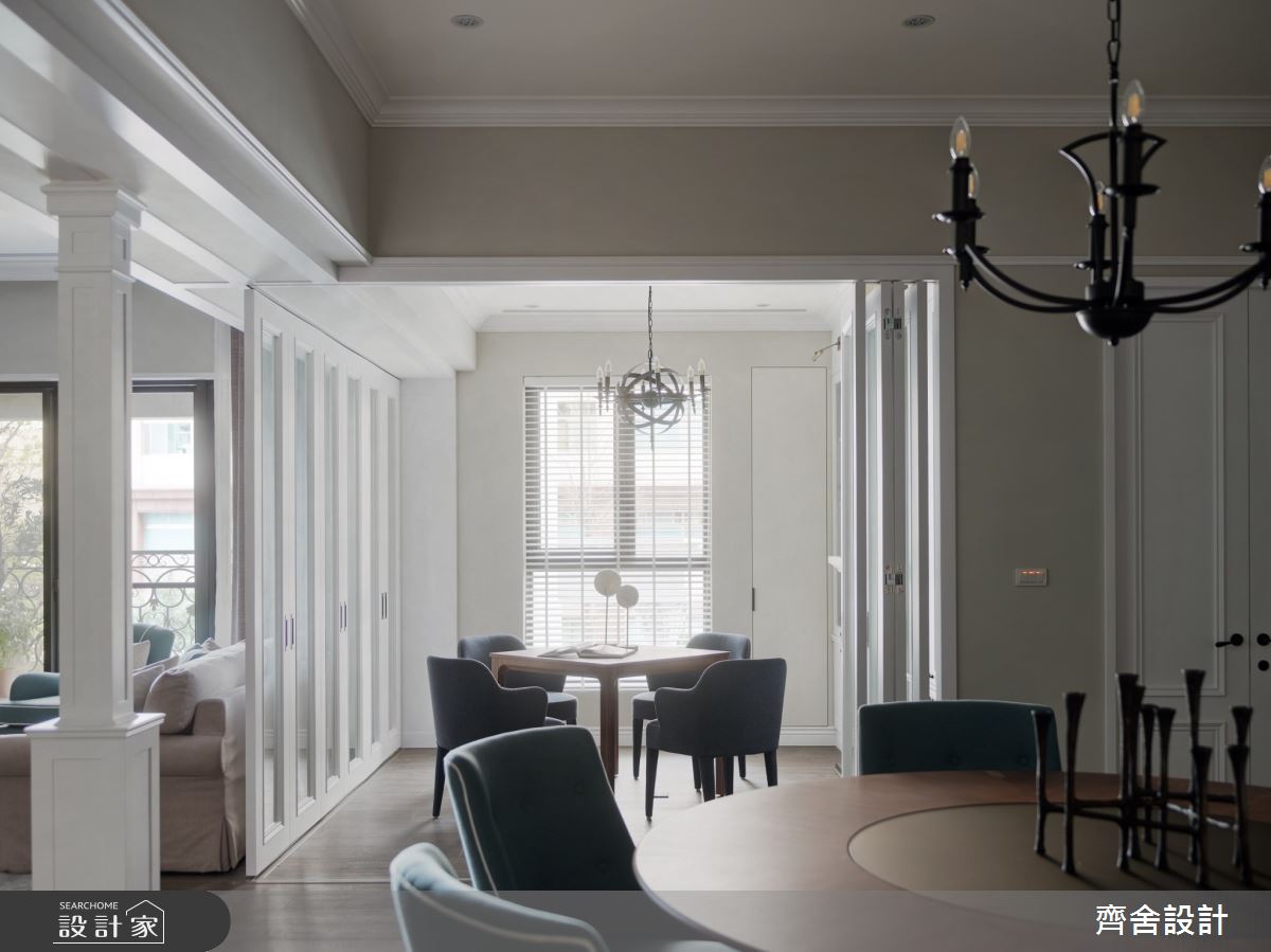 46坪新成屋(5年以下)＿美式風餐廳書房多功能室案例圖片＿齊舍設計事務所＿齊舍_43之4
