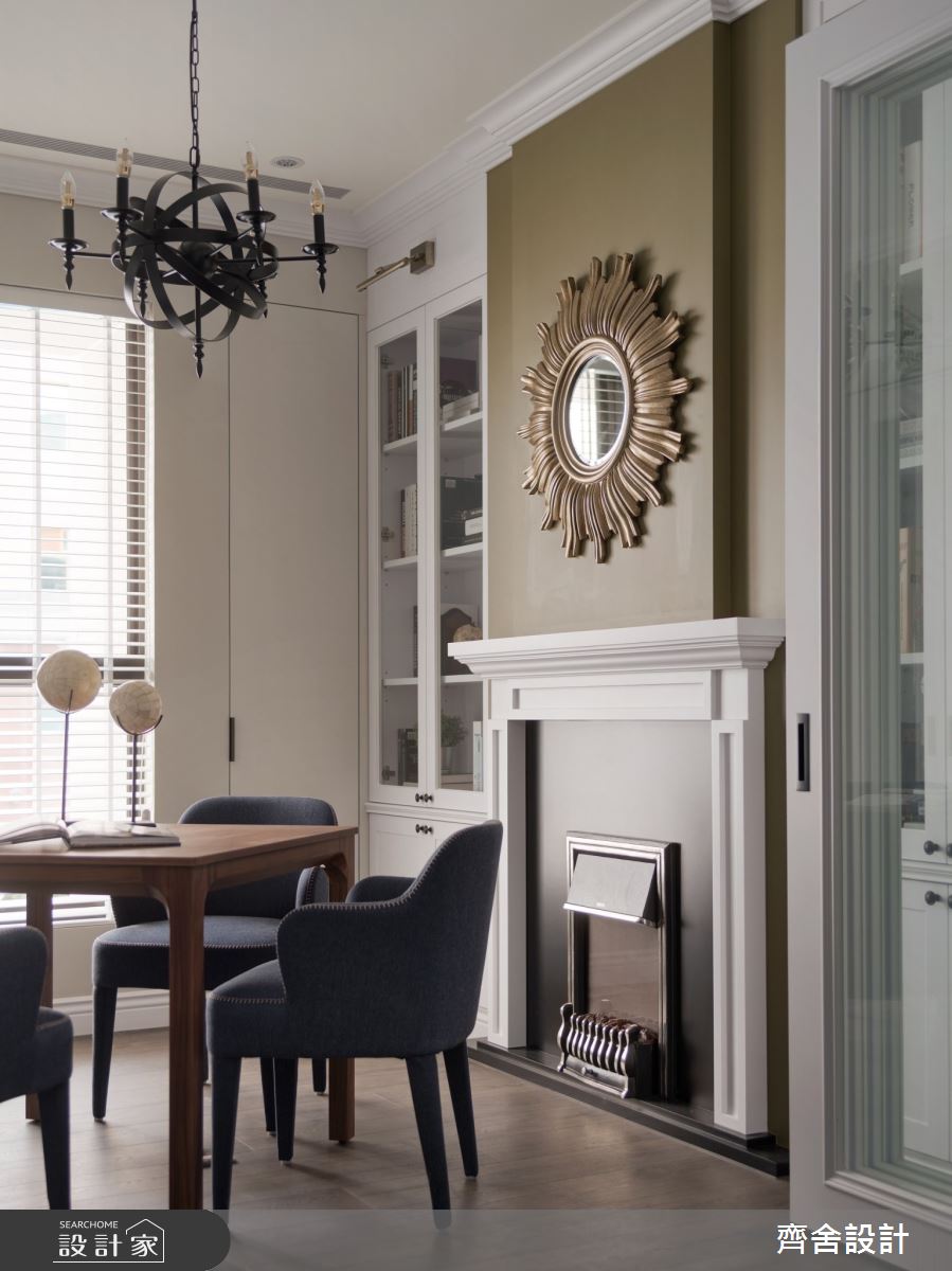 46坪新成屋(5年以下)＿美式風書房多功能室案例圖片＿齊舍設計事務所＿齊舍_43之7