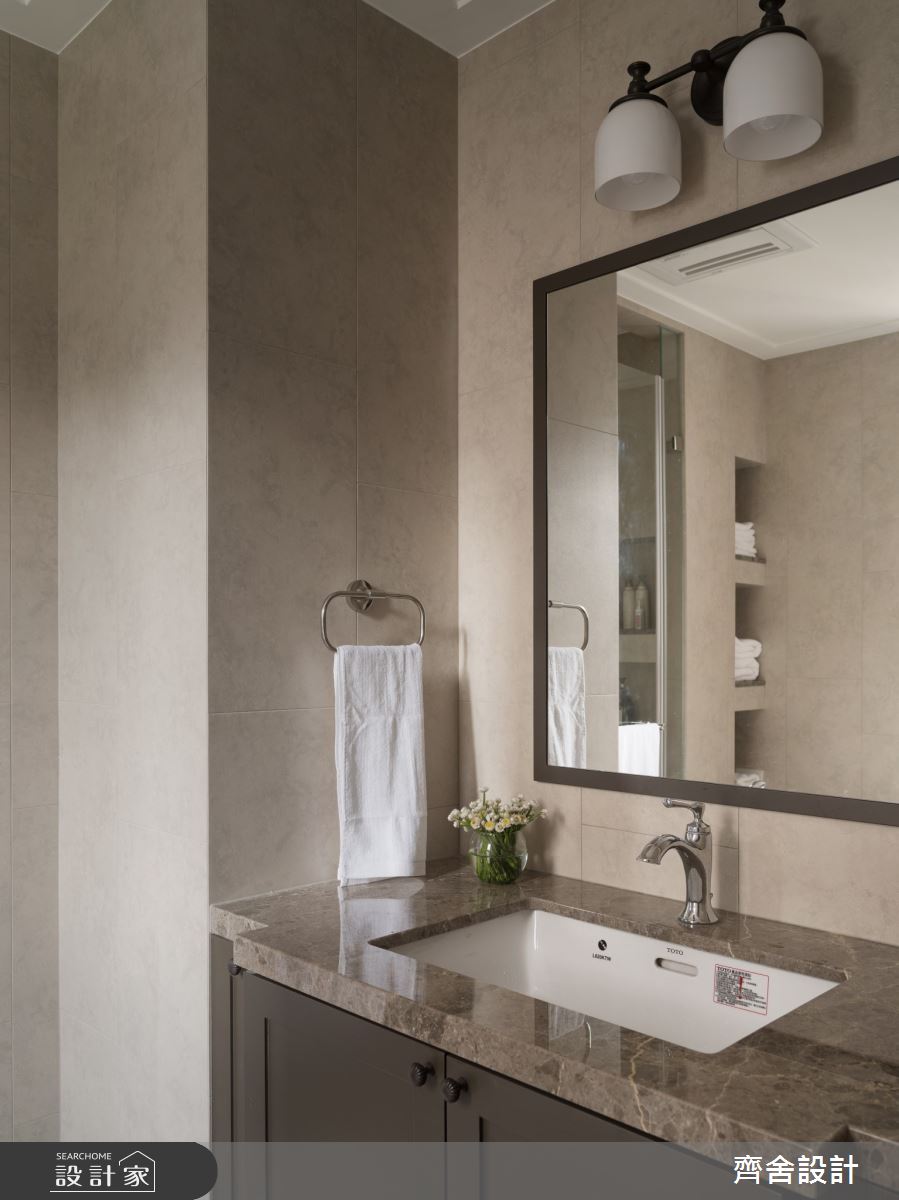 46坪新成屋(5年以下)＿美式風浴室案例圖片＿齊舍設計事務所＿齊舍_43之24