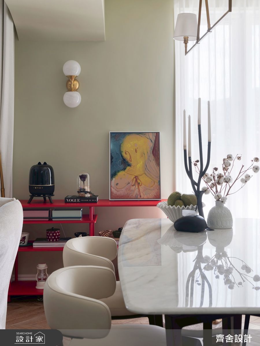 33坪新成屋(5年以下)＿美式風餐廳案例圖片＿齊舍設計事務所＿齊舍_44之14