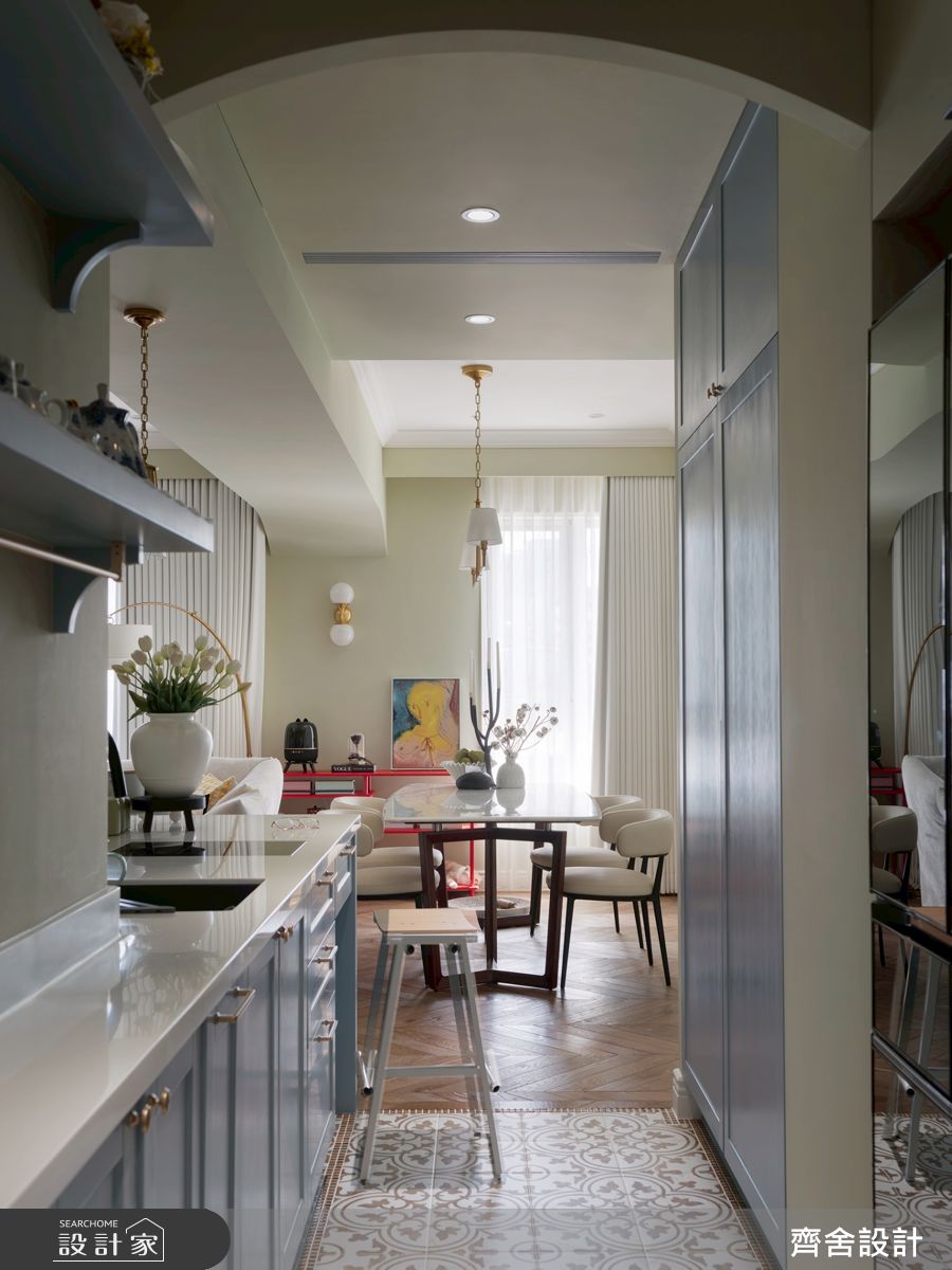 33坪新成屋(5年以下)＿美式風廚房案例圖片＿齊舍設計事務所＿齊舍_44之17