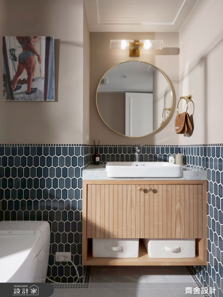 33坪新成屋(5年以下)＿美式風浴室案例圖片＿齊舍設計事務所＿齊舍_44之28