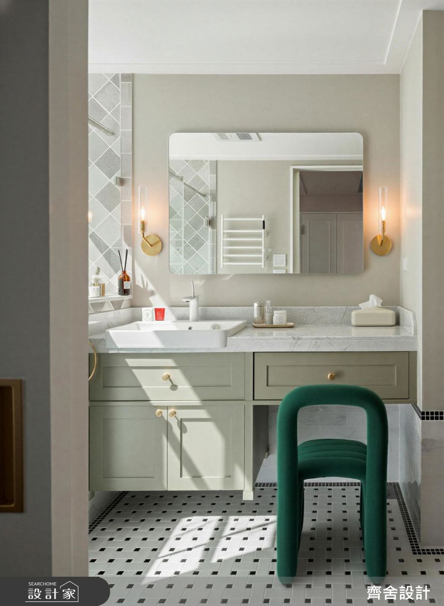 33坪新成屋(5年以下)＿美式風浴室案例圖片＿齊舍設計事務所＿齊舍_44之30