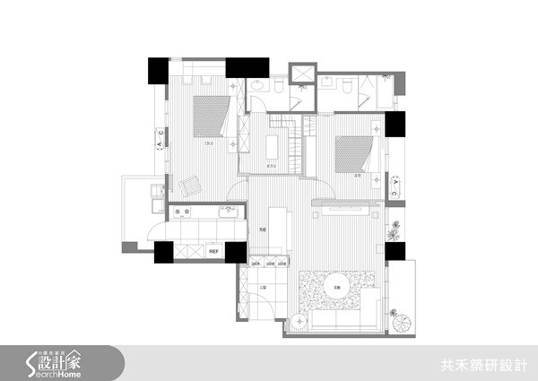 30坪新成屋(5年以下)＿現代風案例圖片＿共禾築研設計有限公司＿共禾築研_11之16