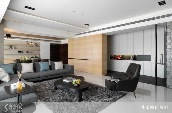 70坪預售屋＿現代風客廳案例圖片＿共禾築研設計有限公司＿共禾築研_13之6