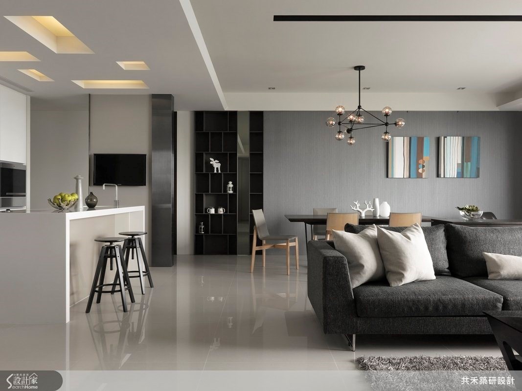 65坪新成屋(5年以下)＿現代風客廳餐廳吧檯案例圖片＿共禾築研設計有限公司＿共禾築研_15之6