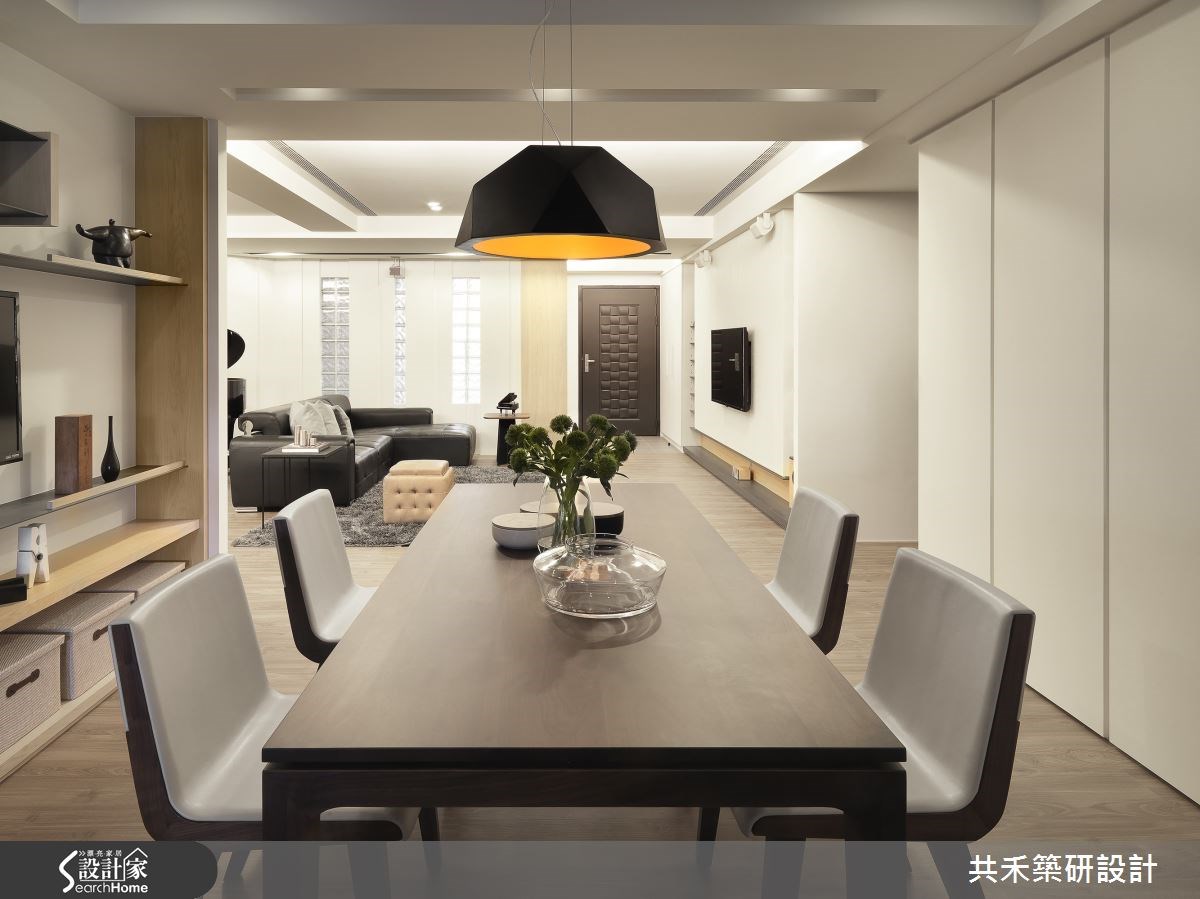 58坪老屋(16~30年)＿現代風客廳餐廳案例圖片＿共禾築研設計有限公司＿共禾築研_16之7