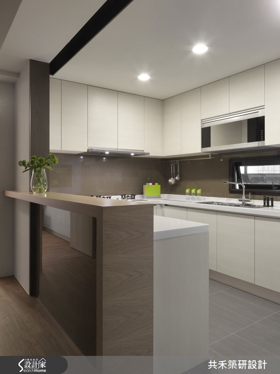 58坪老屋(16~30年)＿現代風廚房吧檯案例圖片＿共禾築研設計有限公司＿共禾築研_16之10