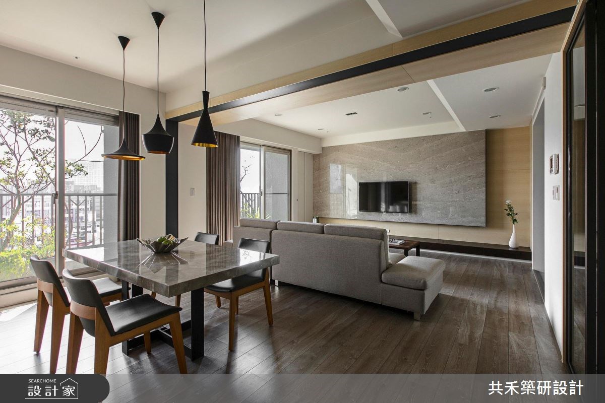 42坪新成屋(5年以下)＿現代風客廳餐廳案例圖片＿共禾築研設計有限公司＿共禾築研_18之7