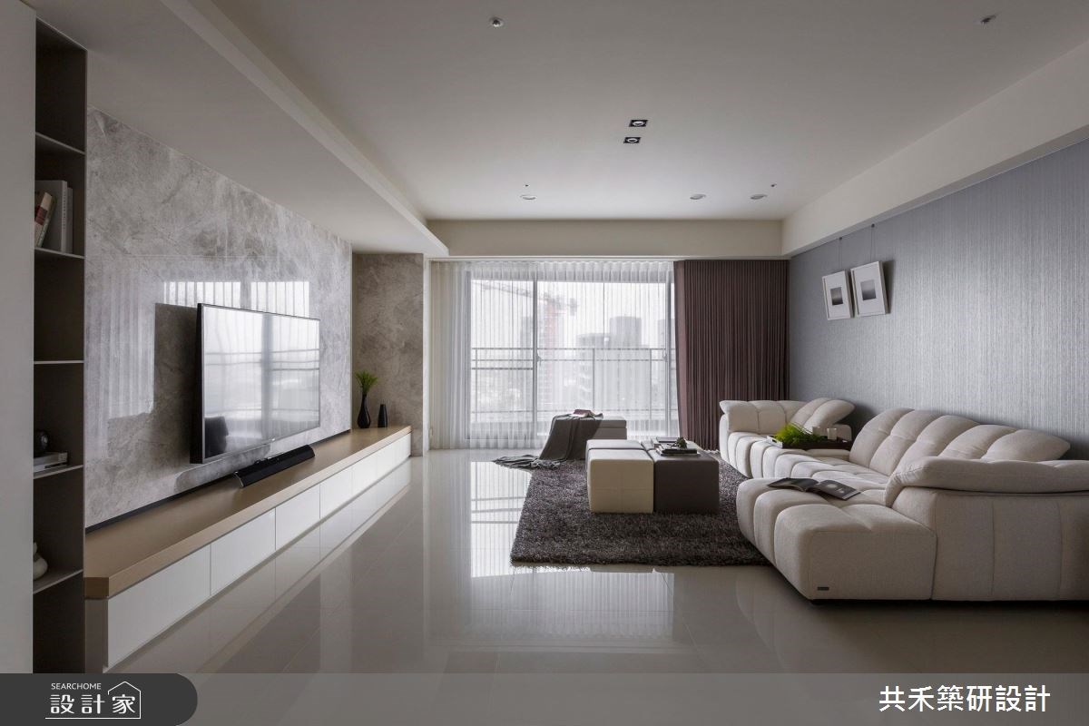 50坪新成屋(5年以下)＿現代風客廳案例圖片＿共禾築研設計有限公司＿共禾築研_20之2