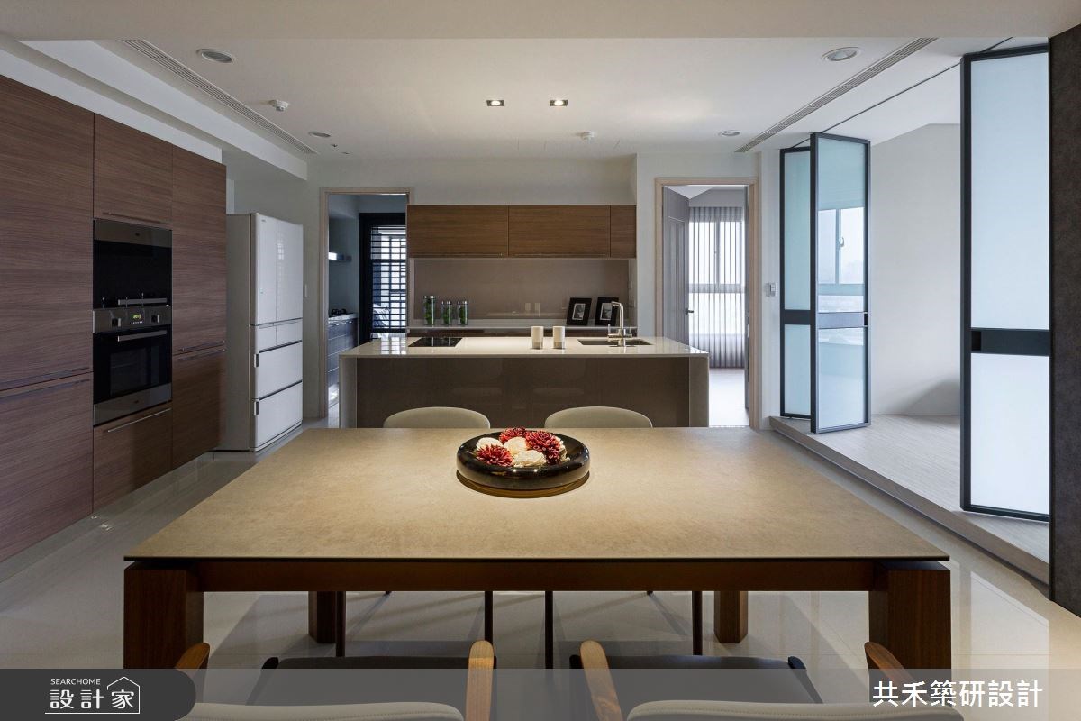 50坪新成屋(5年以下)＿現代風餐廳廚房吧檯案例圖片＿共禾築研設計有限公司＿共禾築研_20之8