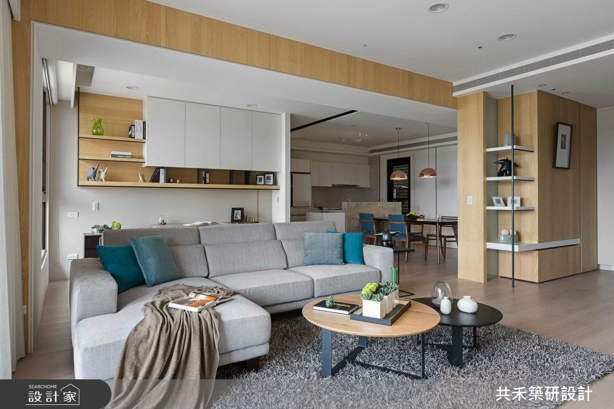 45坪預售屋＿現代風客廳書房案例圖片＿共禾築研設計有限公司＿共禾築研_22之4