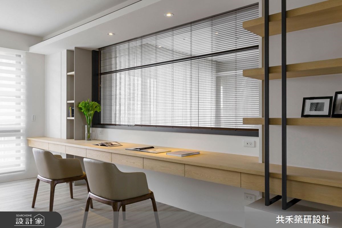 55坪中古屋(5~15年)＿現代風書房案例圖片＿共禾築研設計有限公司＿共禾築研_23之12