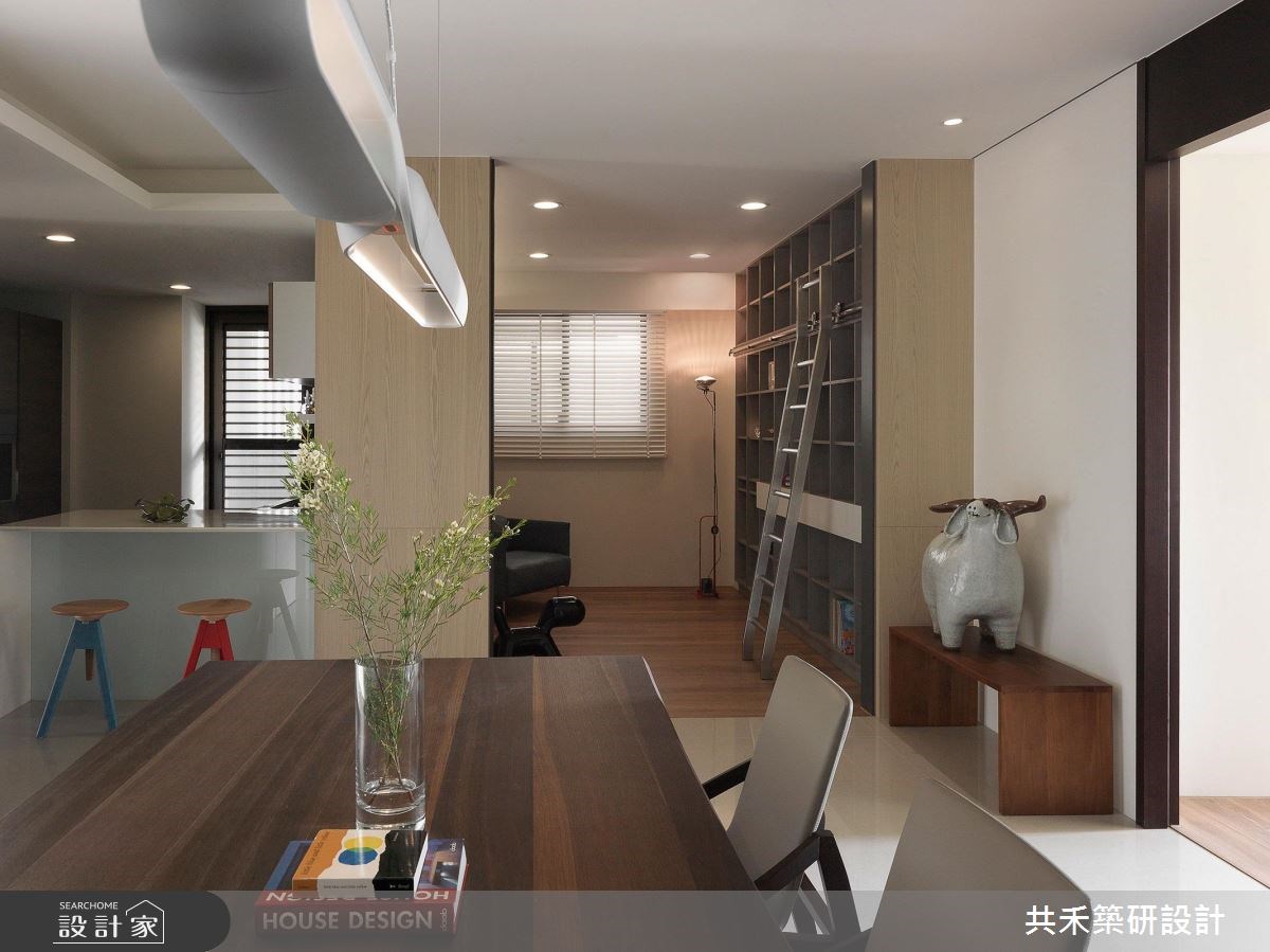 54坪新成屋(5年以下)＿現代風餐廳吧檯書房案例圖片＿共禾築研設計有限公司＿共禾築研_24之11