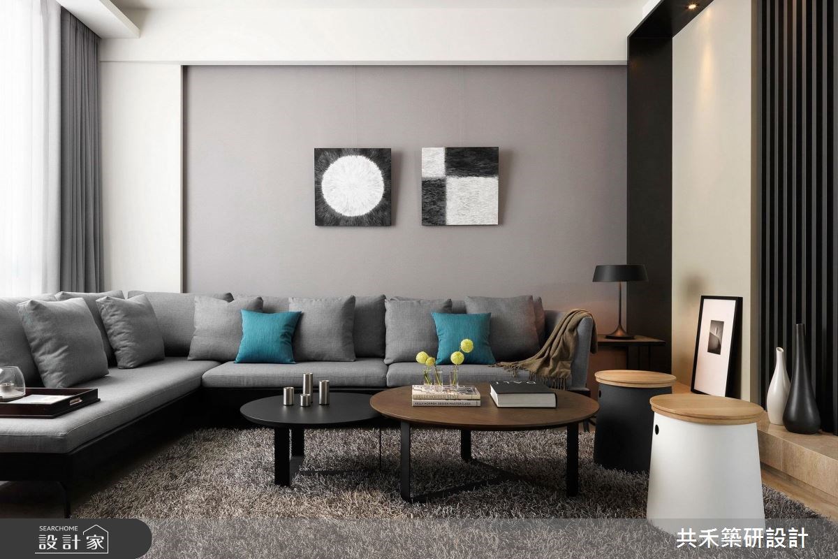 110坪新成屋(5年以下)＿現代風客廳案例圖片＿共禾築研設計有限公司＿共禾築研_25之2