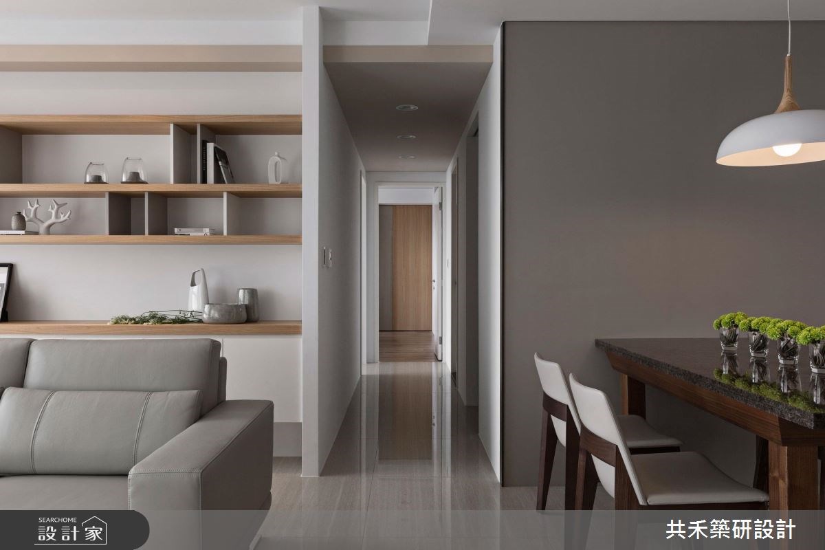 35坪預售屋＿現代風走廊案例圖片＿共禾築研設計有限公司＿共禾築研_26之12