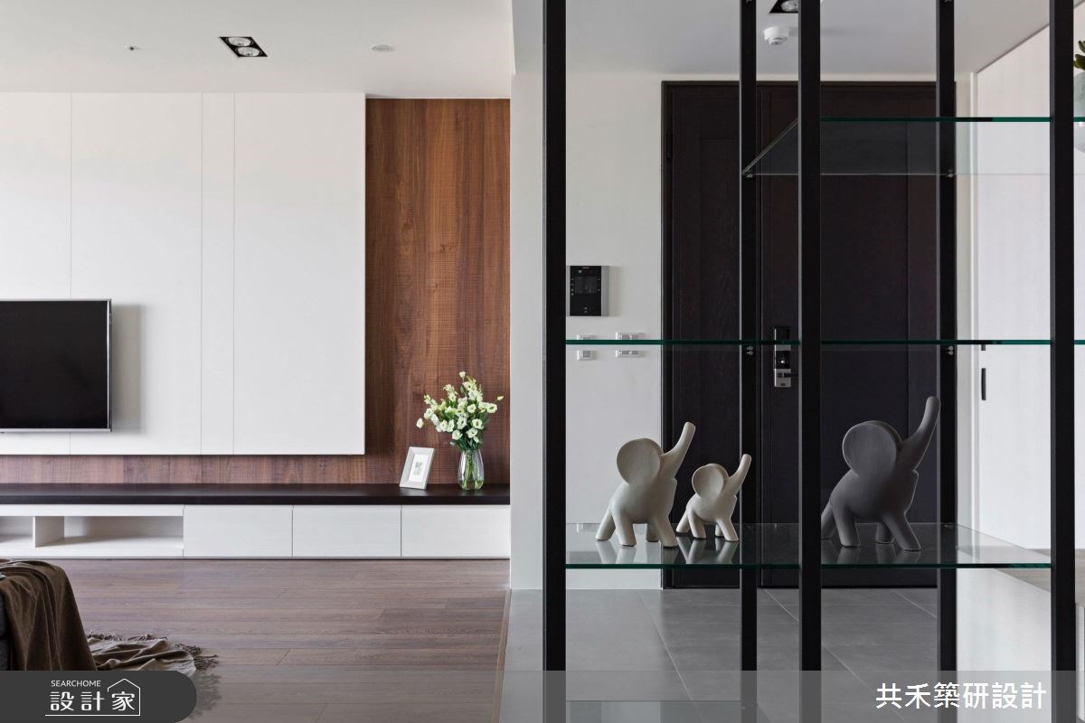 45坪新成屋(5年以下)＿現代風玄關客廳案例圖片＿共禾築研設計有限公司＿共禾築研_28之5