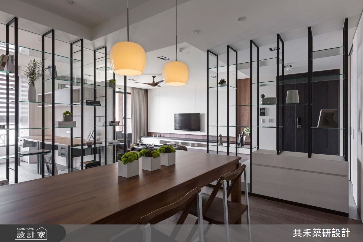 45坪新成屋(5年以下)＿現代風玄關客廳餐廳案例圖片＿共禾築研設計有限公司＿共禾築研_28之17