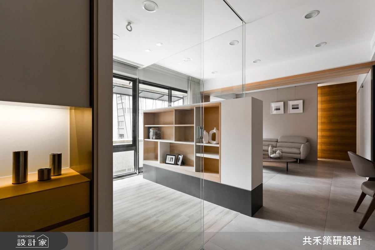 28坪老屋(16~30年)＿現代風客廳書房案例圖片＿共禾築研設計有限公司＿共禾築研_30之1