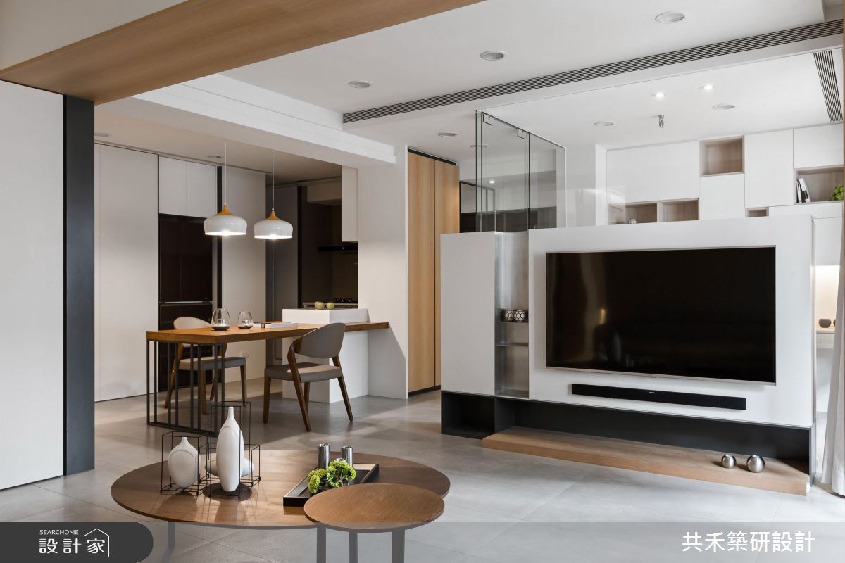 28坪老屋(16~30年)＿現代風客廳餐廳案例圖片＿共禾築研設計有限公司＿共禾築研_30之9